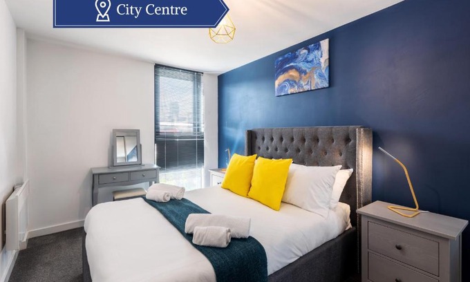 Sheffield City Centre Apartment | Lovely 2BR Apt in Sheffield City Centre