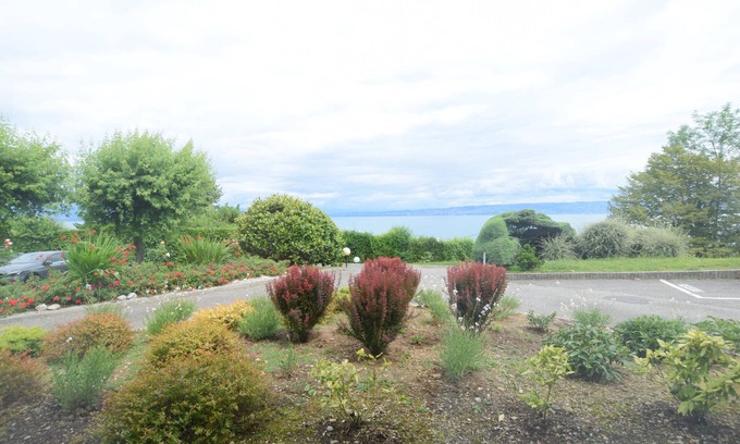 Evian-les-Bains Apartment | Lovely apartment near thermal baths with balcony and pets allowed