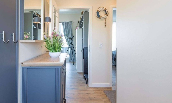 Nordstrand Apartment | Lovely apartment for 4 guests with WIFI, TV, terrace and pets allowed