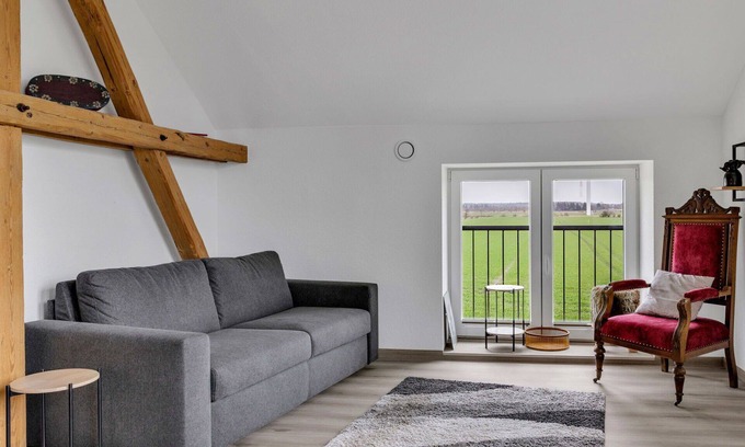 Bramstedtlund Apartment | Lovely apartment for 10 people with WIFI, TV, terrace, pets allowed and panoramic view