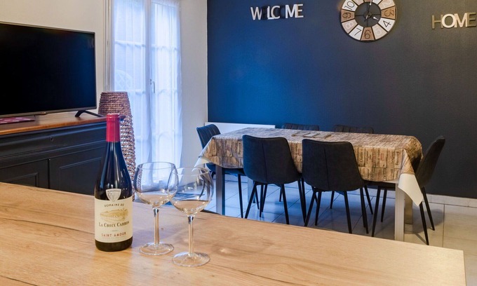 Touques Apartment | Lovely apartment for 6 people with WIFI, TV and patio