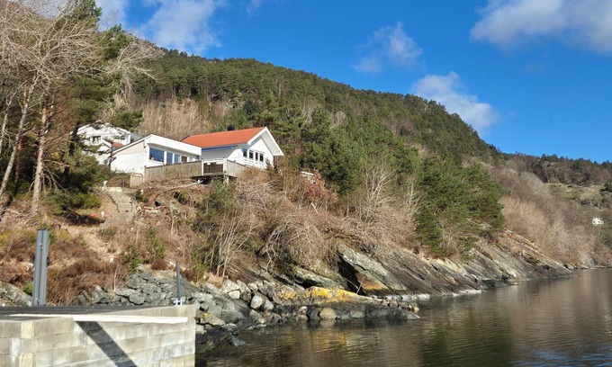 Bomlo House | Lovely home in Mosterhamn with sauna