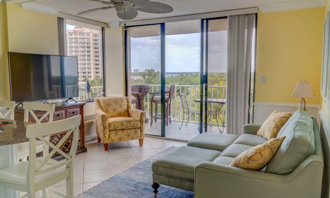 Fort Myers Beach Condo | Lovers Key Condo w/Superb Beach & Water Views, Heated Pool, Hot Tub, Private Beach!
