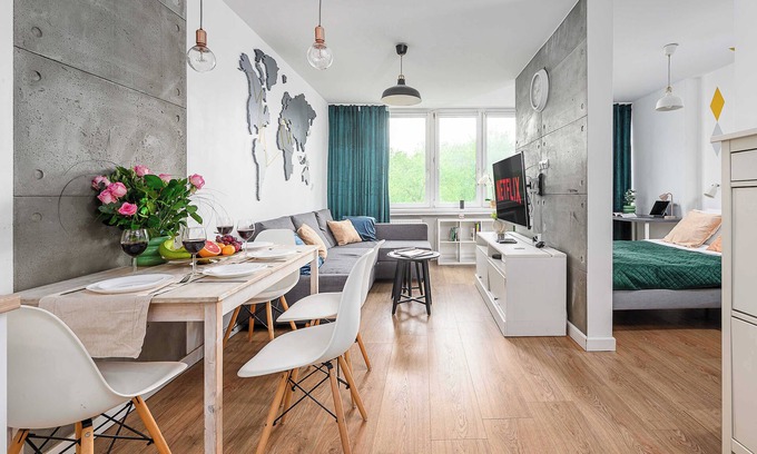 Zoliborz Apartment | Lumina bright apartments in Warsaw