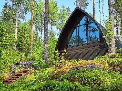 Hankasalmi Ski Chalet | Lumous Forest Hut, Luontovire