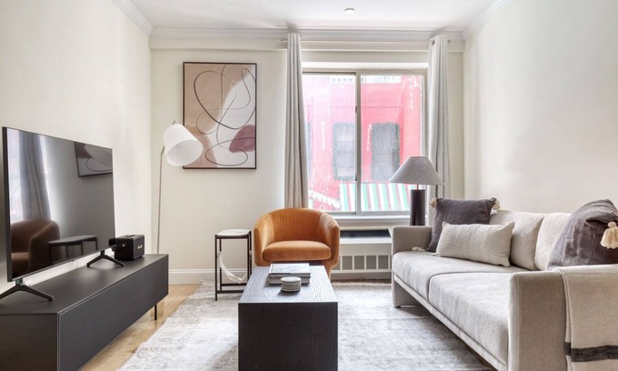 Little Italy Apartment | Luxe Nolita 1BR w/Elevator & Roof Deck, nr SoHo, by Blueground
