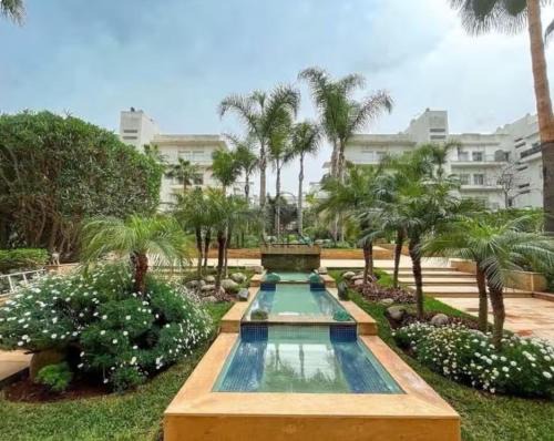 Casablanca Apartment | Luxueux appartement Bay view dans une résidence avec magnifique jardin