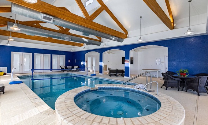 Marble Falls House | Luxurious Lakehouse | Indoor Pool-Hot Tub-Fire Pit