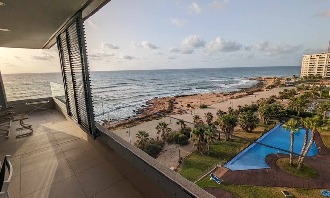 Punta Prima Apartment | Luxury 3-Bedroom Seafront Apartment with Terraces and Stunning Sea Views