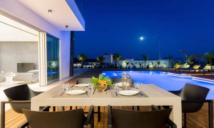 Ayia Napa Villa | Luxury 3BR Villa with Ocean View