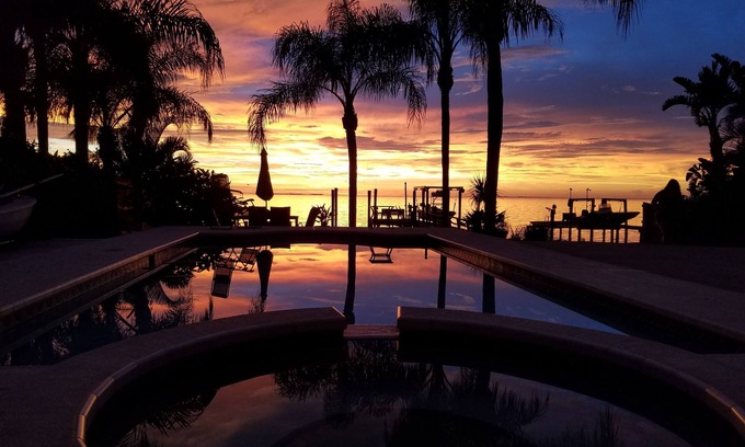 Crystal Beach House | Luxury 4/3 Gulf Front Home with Pool and Spa!