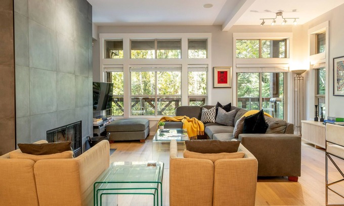 Blackcomb House | Luxury 4BR | Private Hot Tub | Garage | Walk to Lost Lake | Managed by Aloha Whistler