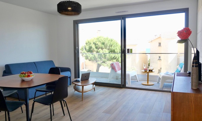 Carnon-Plage Apartment | Luxury appartements 40m away from a large sand beach