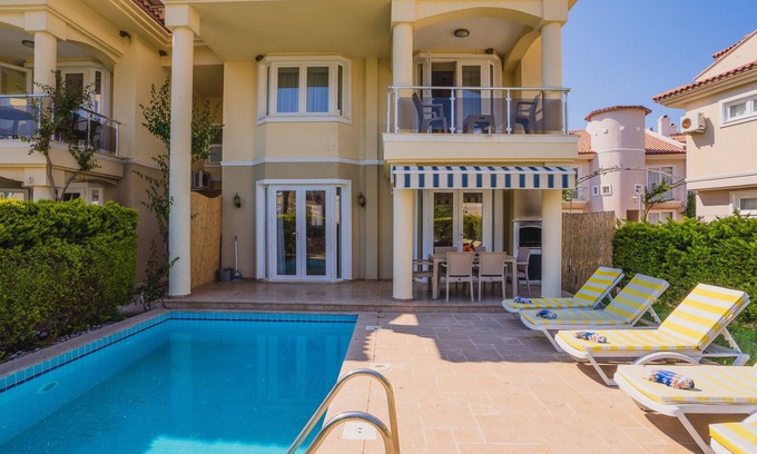 Fethiye City Center Villa | Luxury, beachfront Villa with all new white goods, furnitures and private pool