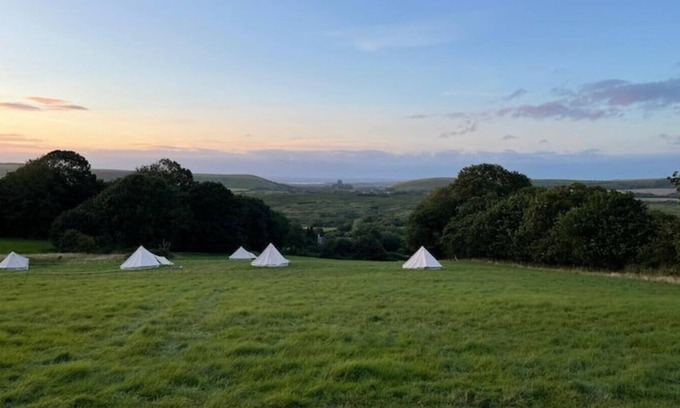 Kingston RV Rental | Luxury Bell Tent (D) in private, stunning spot
