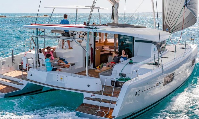 Split Boat Rental | Luxury Catamaran Lagoon 42, AC & GN
