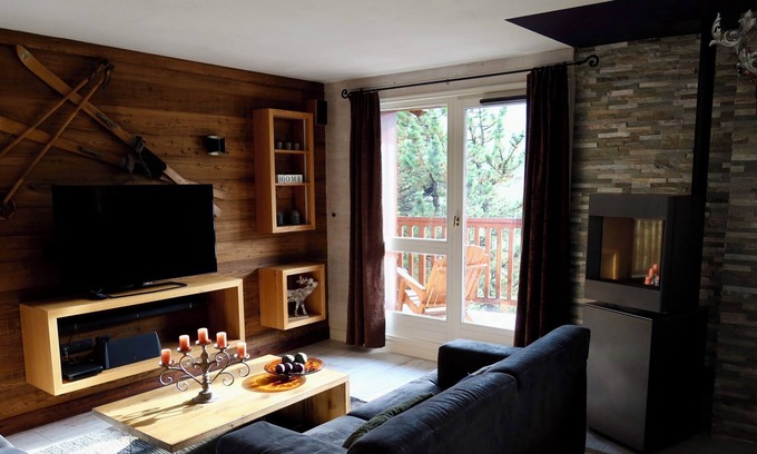 Arc-2000 House | Luxury chalet at the foot of the slopes, south west, Spa Pool, ARC 2000, AROLLES