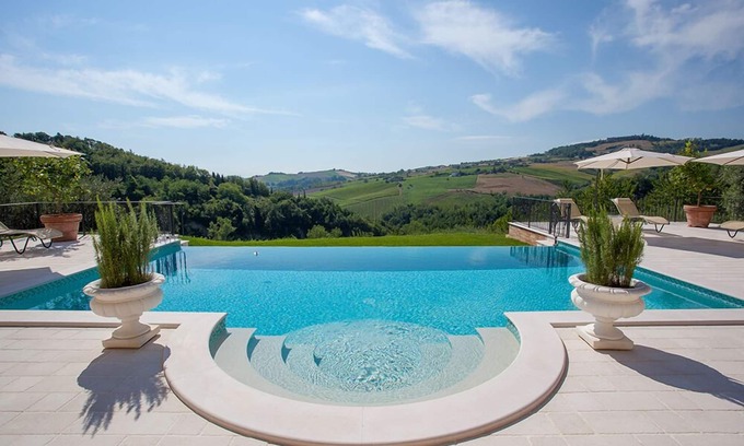Monsampietro Morico House | Luxury holiday with private pool and breathtaking panoramic in nature