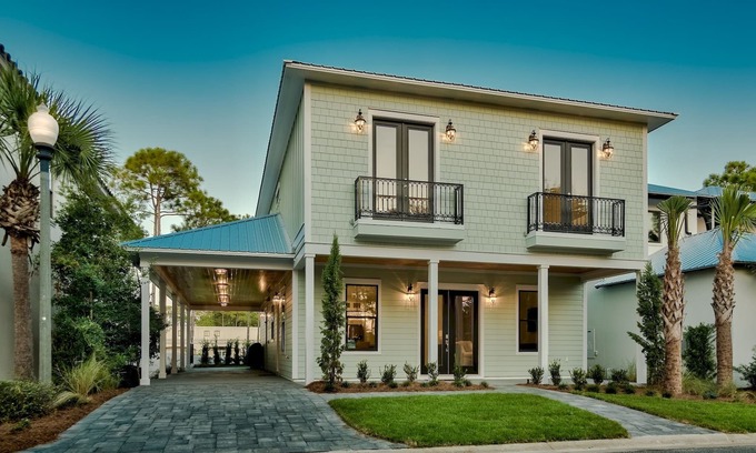 Emerald Waters Village House | Luxury Home, Gated Community, Pool Just Steps From Front Door!