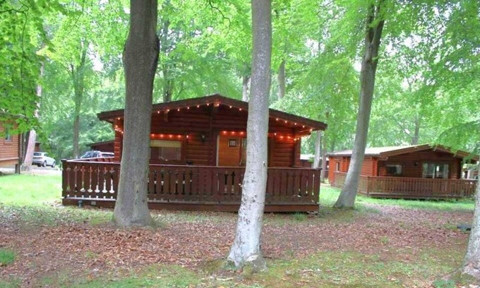 Kenwick Cabin | Luxury Log Cabin in a peaceful woodland setting.