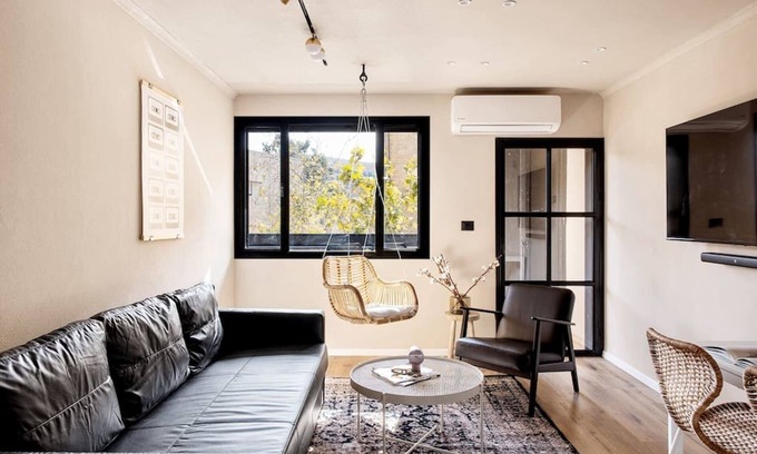 Jerusalem Apartment | Luxury Mamilla view - Three Bedroom Apartment, Sleeps 8