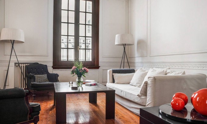 Recoleta Apartment | Luxury Restored Parisian Penthouse perfectly located to see all of Buenos Aires