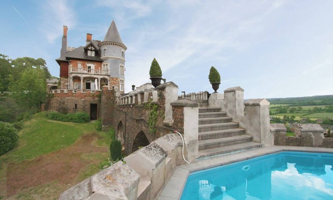 Sart-lez-Spa Other | Luxury Spa Castle with Swimming Pool.