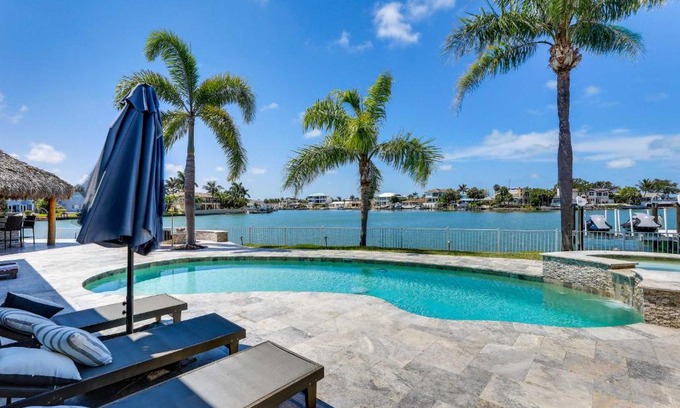 Causeway Isles House | Luxury St Petersburg Home with Pool and Bay Access!