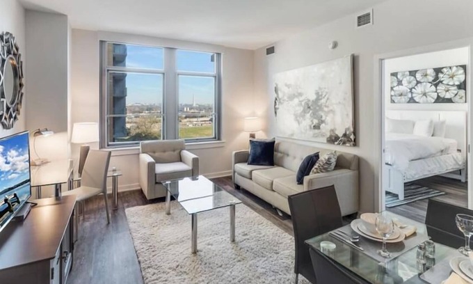 Crystal City Apartment | Luxury Two Bedroom Apartment with Balcony | Crystal City Arlington VA | by GLS