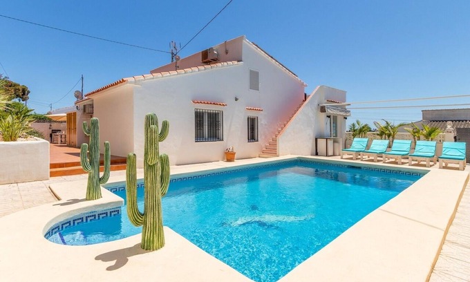 Urbanitzacio la Fustera Villa | Luxury Villa Carolima with Heated Pool, Sea View, Beach Moraira/Calpe/Benissa