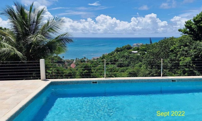 Saline Point House | Luxury Villa with private pool and one of the best sea views in the Caribbean