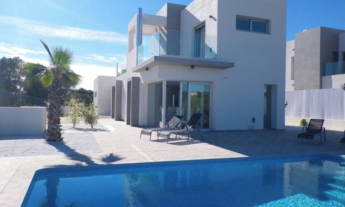 Orihuela Costa Villa | LUXURY VILLA WITH SEA VIEW CLOSE TO BEACHES AND GOLF COURSES