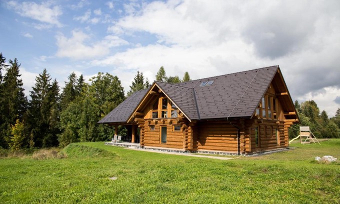 Frymburk House | Luxusní srub až 24 lůžek - Sruby-lipno