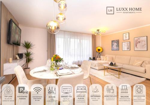 Biberach an der Riss Apartment | Luxx Home BC, Zentral - Balkon - Parkplatz - voll ausgestattete Küche