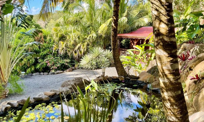 Pointe-Noire RV Rental | MABOUYA Creole bungalow sleeps 2 (a clic clac sleeps an additional 2)