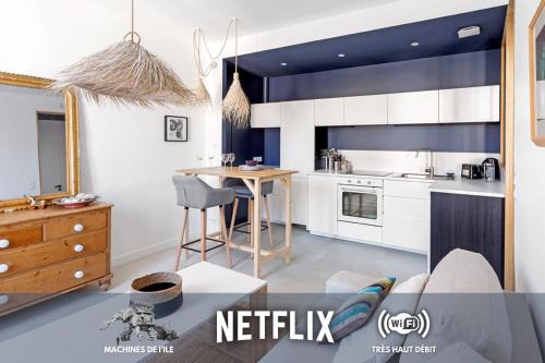 Republique - Les Ponts Apartment | Machines de l'île - Fibre - Netflix - T2 LA TOUR