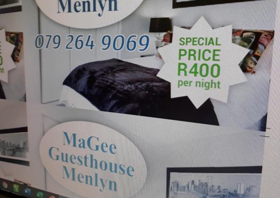 Garsfontein House | Magee Guest House Menlyn