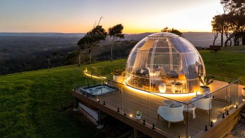 Bald Knob House | Magical Dome At Petrichor Estate