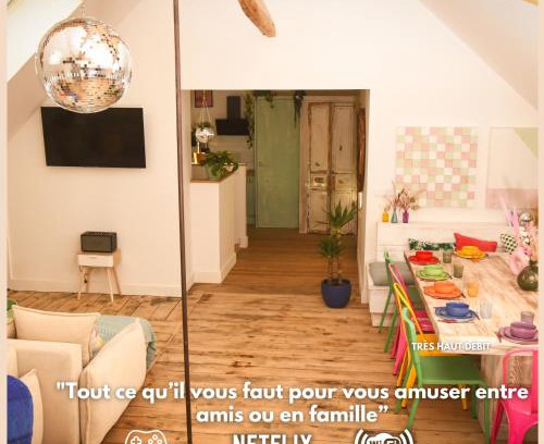 Saint-Pourcain-sur-Sioule Apartment | Magnifique Loft Festif