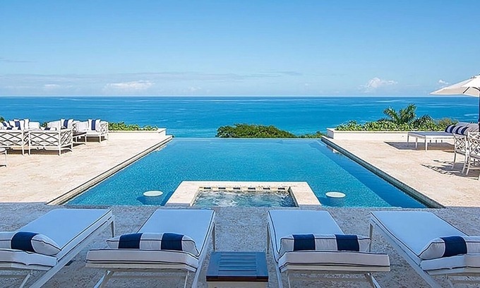 Tryall Villa | Magnificent Ocean View Villa, Fully Staffed, Private Heated Infinity Pool, Hot Tub in Montego Bay!