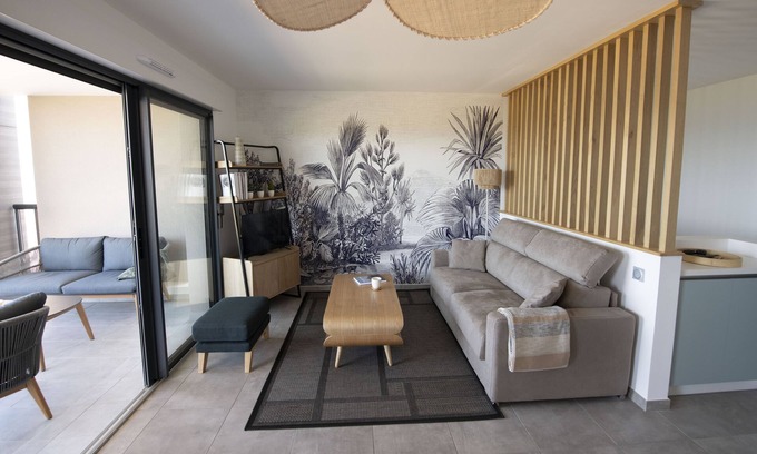 Pietrosella Apartment | Magnificent T3* Duplex Panoramic view Ajaccio Gulf Balcony Garden