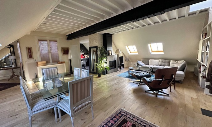 Quartier du Mail Apartment | Magnifique Appartement sur les Toits de Paris Cœur de Paris