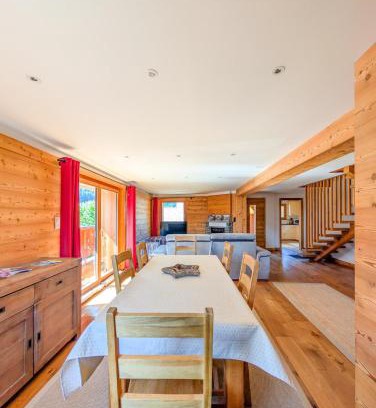 Champery Apartment | Magnifique chalet avec vue Centre Champéry