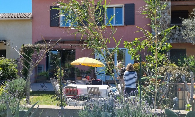 Lozari House | Maison Avec Jardin vue mer Lozari, Résidence Avec Piscine 8 Pers