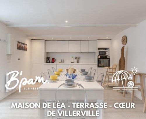 Villerville House | Maison de Léa - Terrasse - Cœur de Villerville