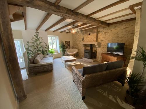 La Boissiere-de-Montaigu House | Maison l'or du temps gite Les Vignes