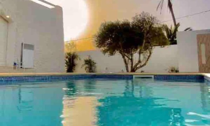 Mezraia Villa | Maison Mennana à 5 min à pieds de la plage Ulysse