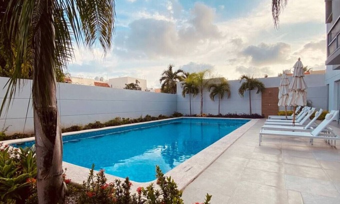 Villa Marina Apartment | Mareta 409, elegante depa a 1 min del mar