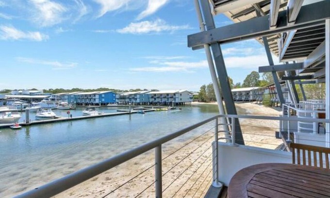 Gold Coast Apartment | Marina Apartment with Berth at Couran Cove Island Resort