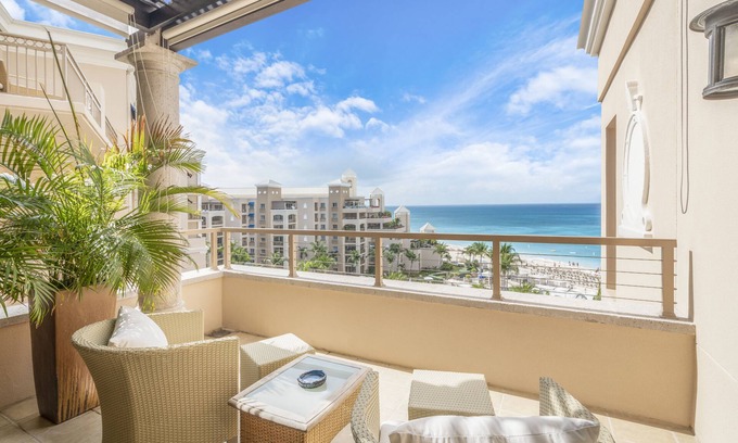 Seven Mile Beach Condo | Marvelous Top-floor Ocean View Condo located at The Ritz-Carlton